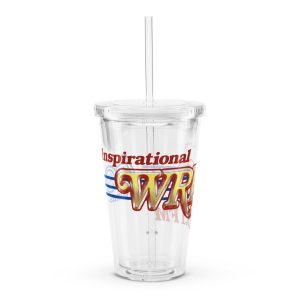 Inspirational Clear Plastic Tumbler