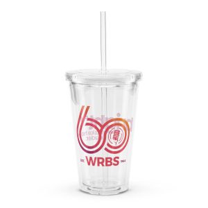 60th Anniversary Clear Plastic Tumbler
