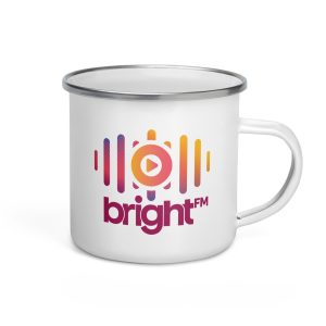 Play BRIGHT-FM Enamel Mug