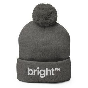 BRIGHT-FM Pom-Pom Beanie