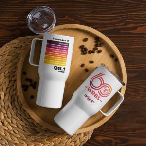 6 Decades Travel Mug With Handle