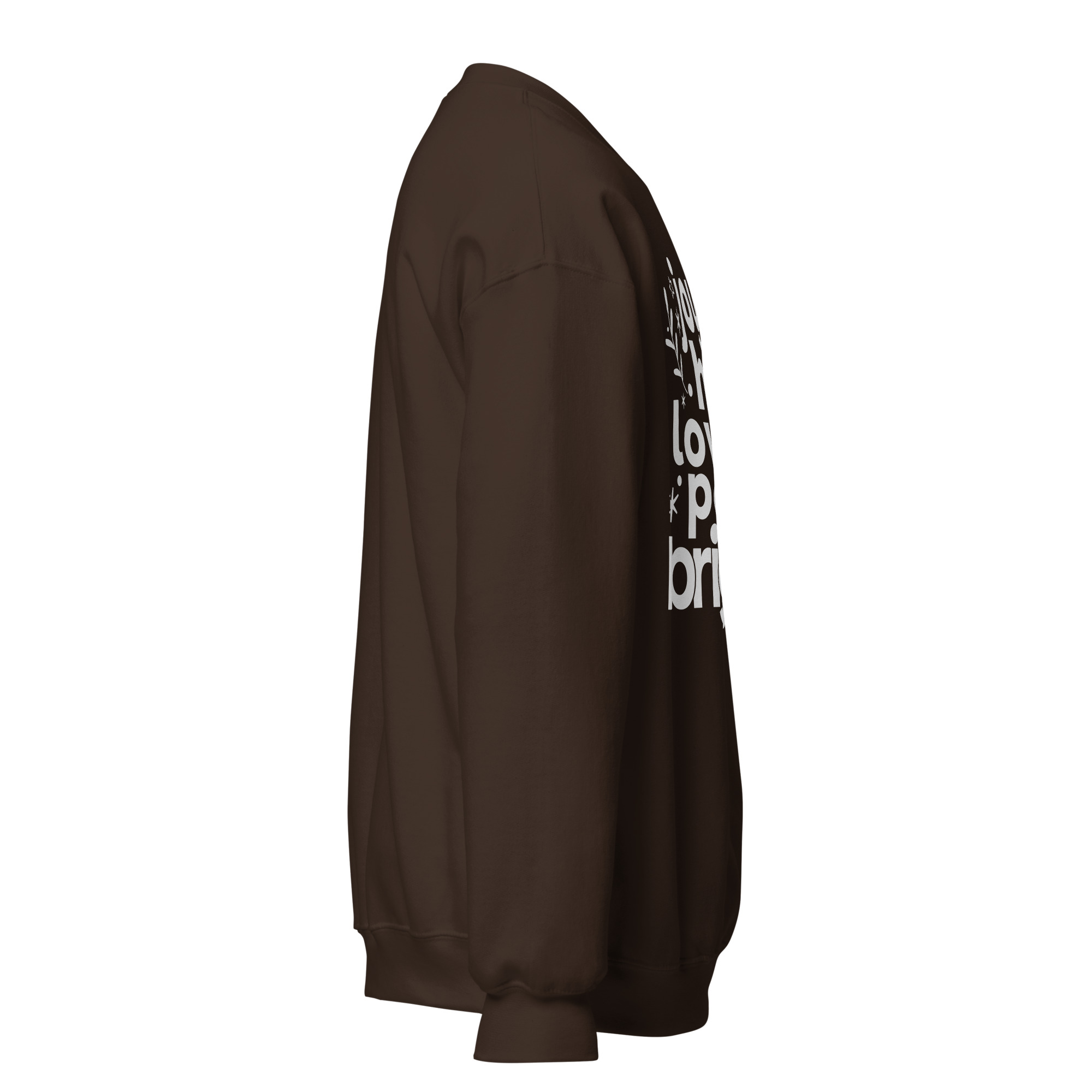 Love Joy Hope Peace BRIGHT-FM Classic Unisex Sweatshirt - Image 9