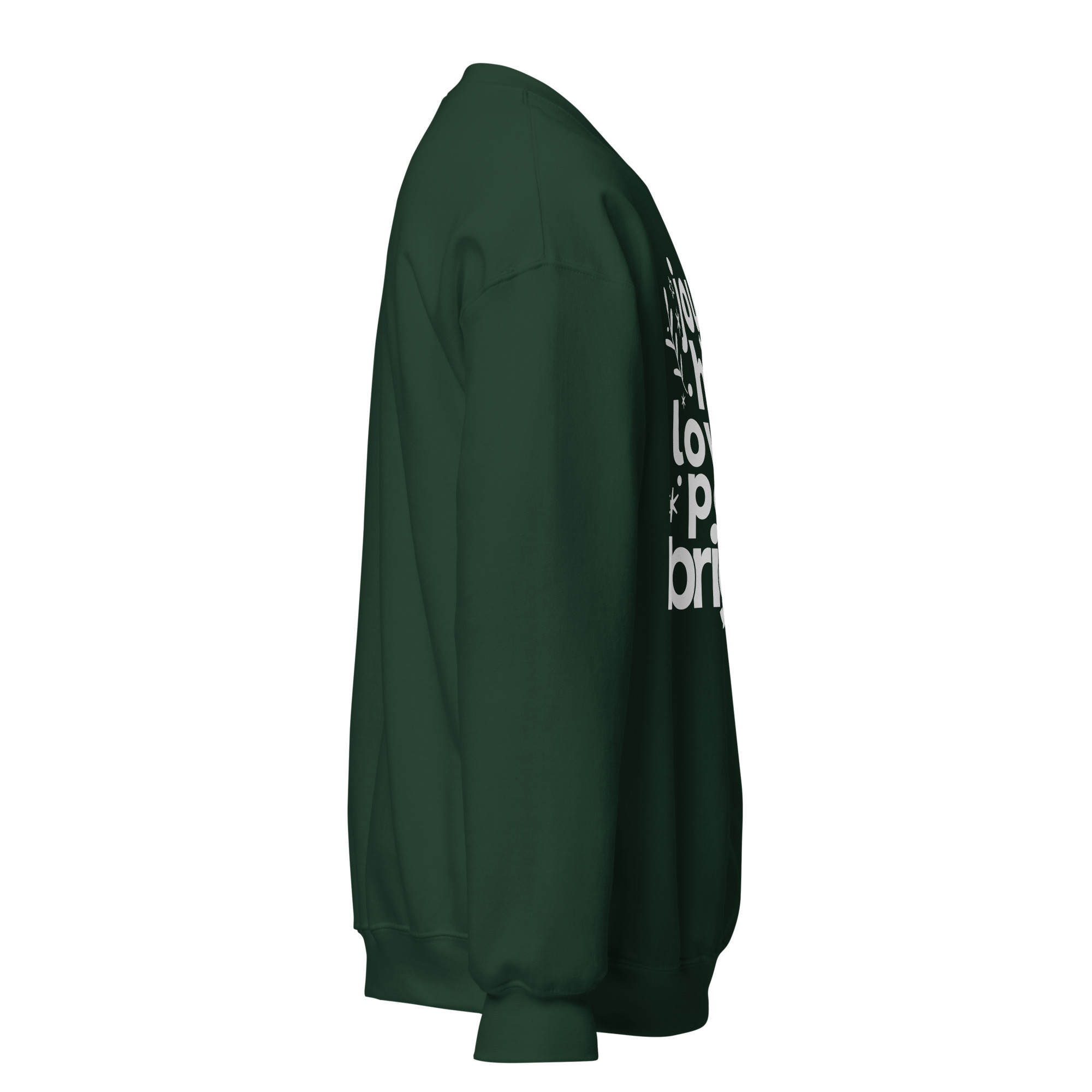 Love Joy Hope Peace BRIGHT-FM Classic Unisex Sweatshirt - Image 20