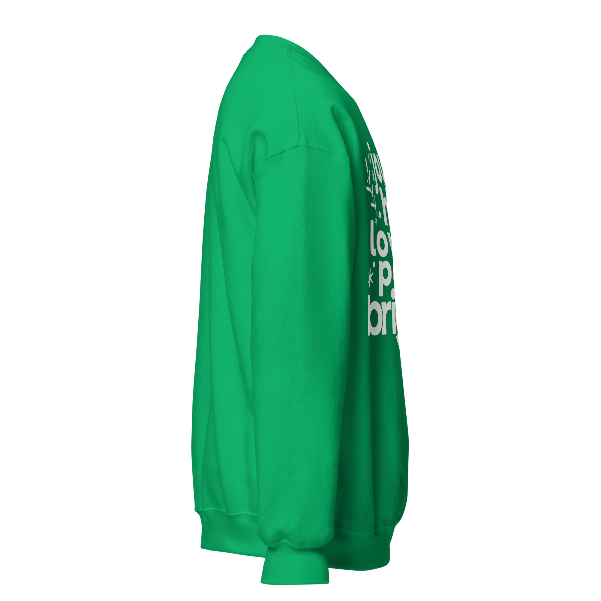 Love Joy Hope Peace BRIGHT-FM Classic Unisex Sweatshirt - Image 36
