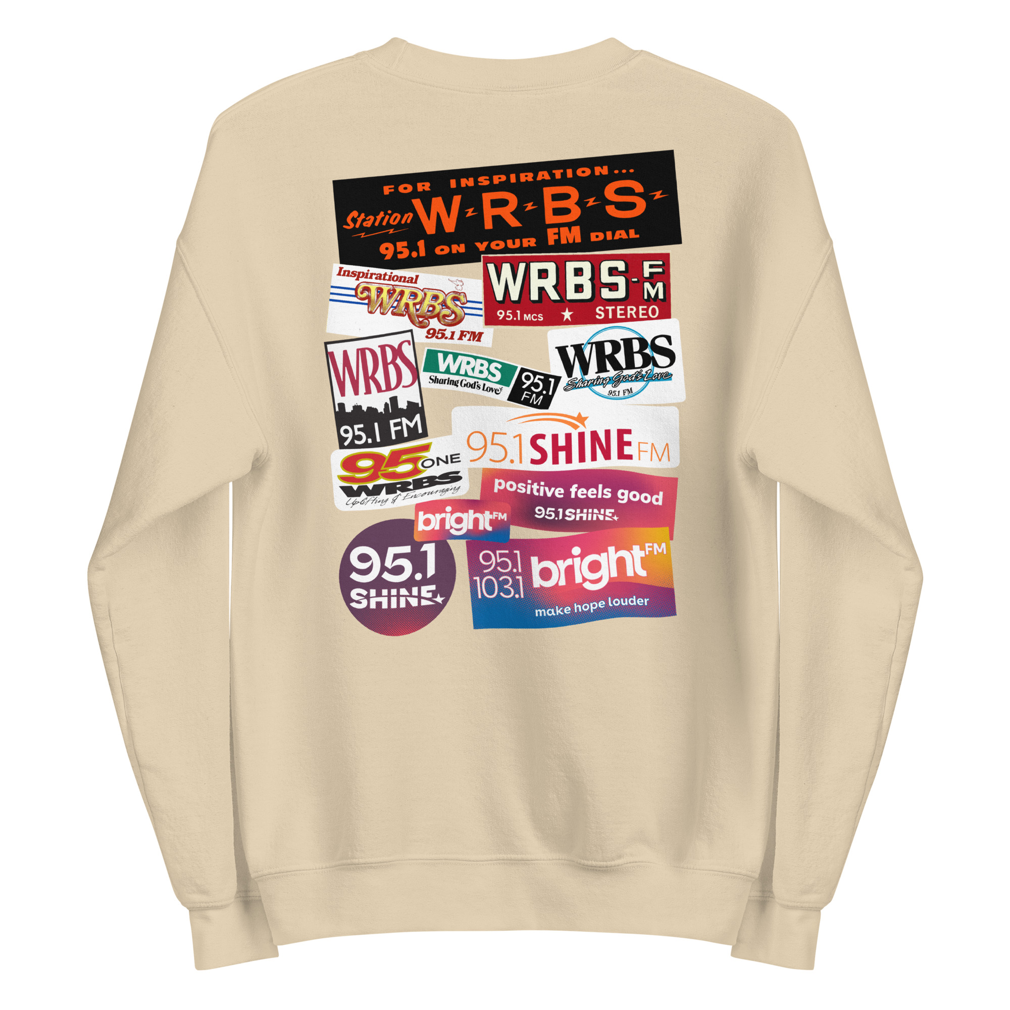 Bumper Sticker Classic Unisex Sweatshirt - Image 4