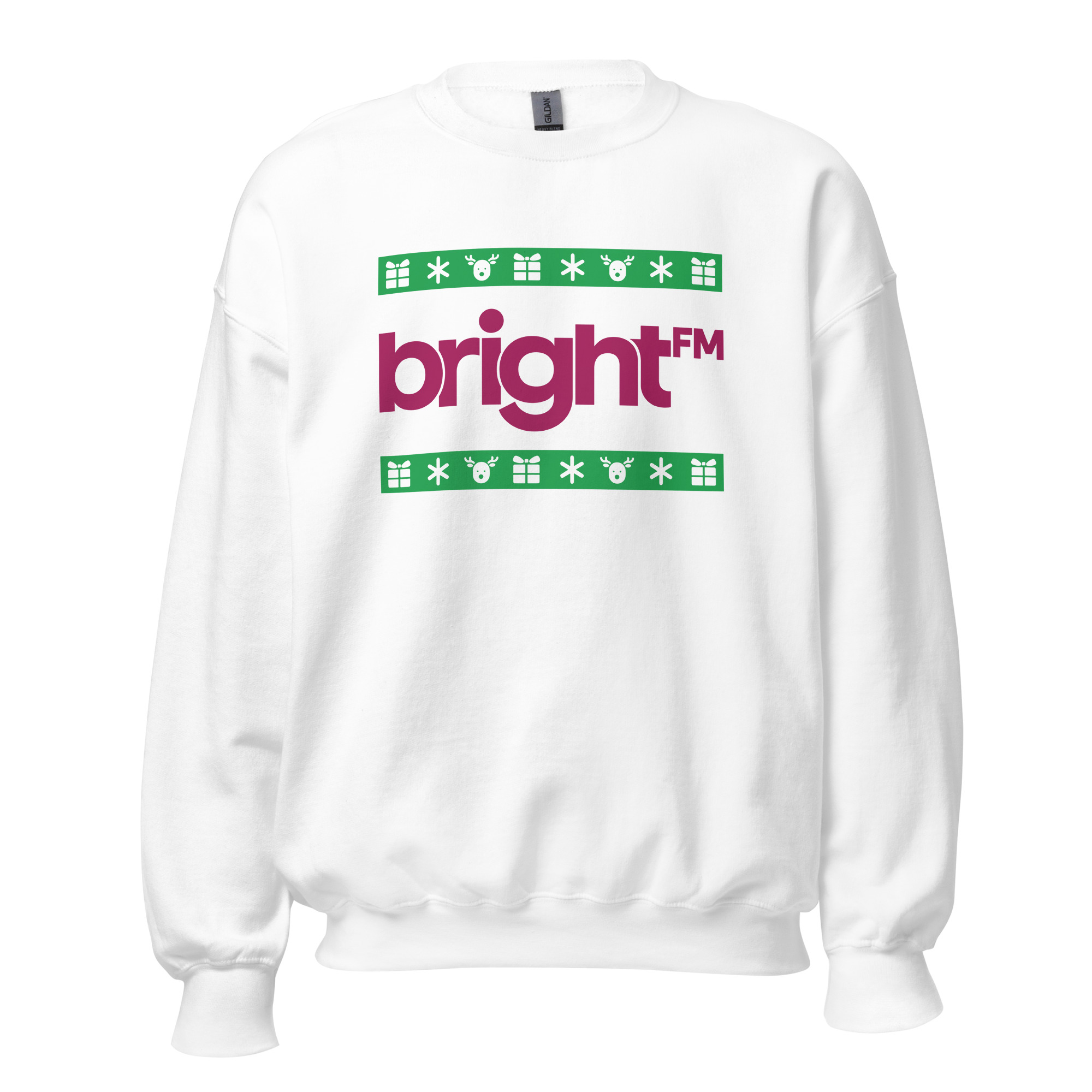 BRIGHT-FM Christmas Classic Unisex Sweatshirt - Image 21