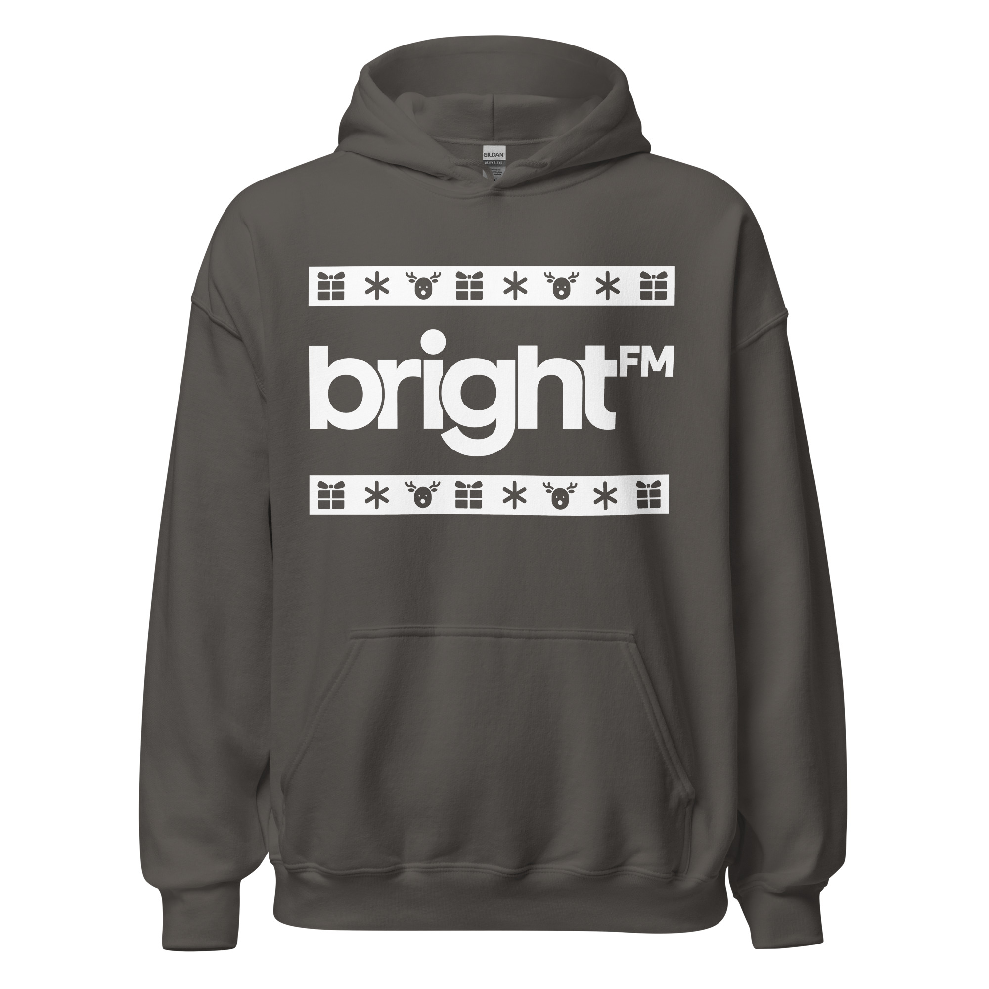 BRIGHT-FM Christmas Unisex Hoodie - Image 26