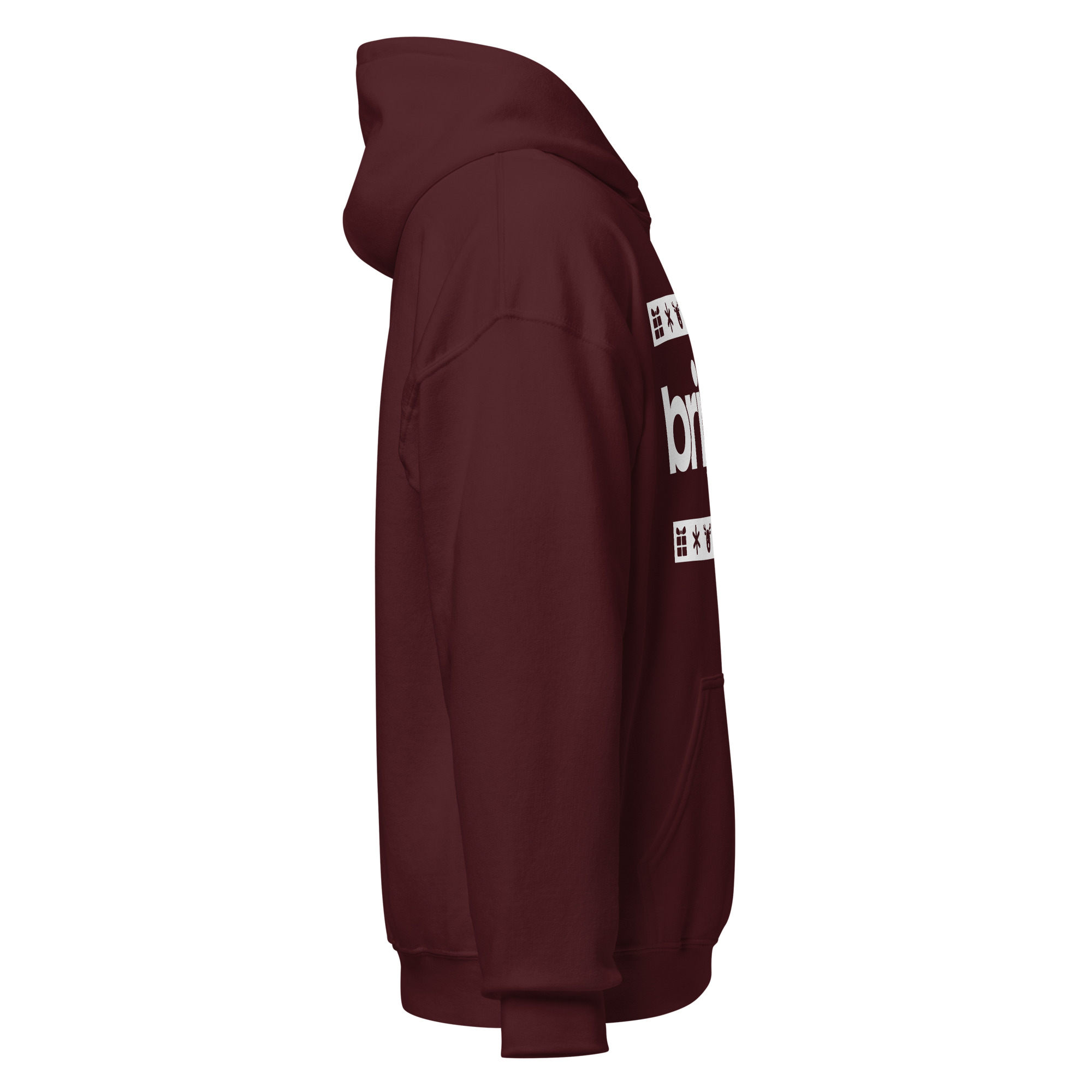 BRIGHT-FM Christmas Unisex Hoodie - Image 9