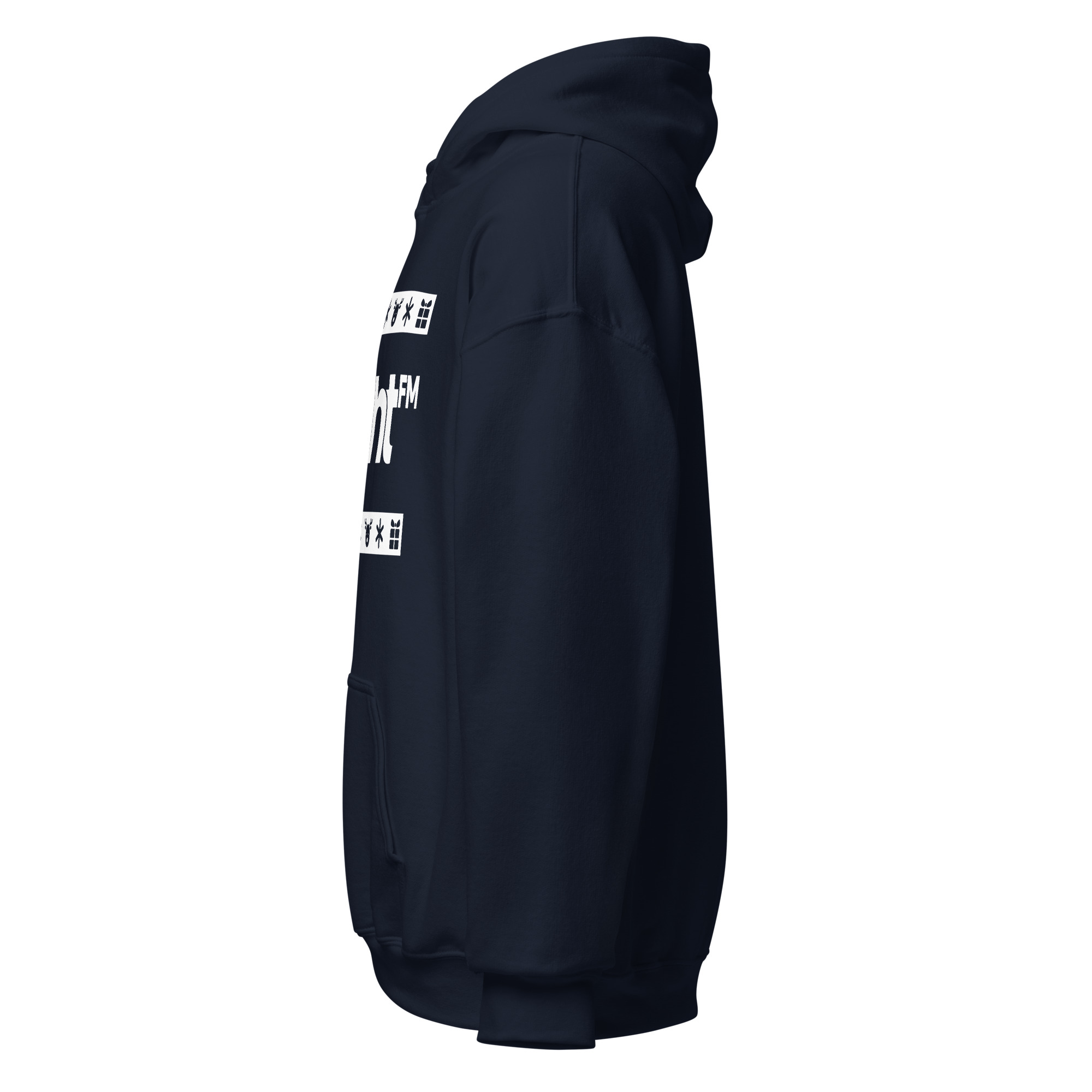 BRIGHT-FM Christmas Unisex Hoodie - Image 4
