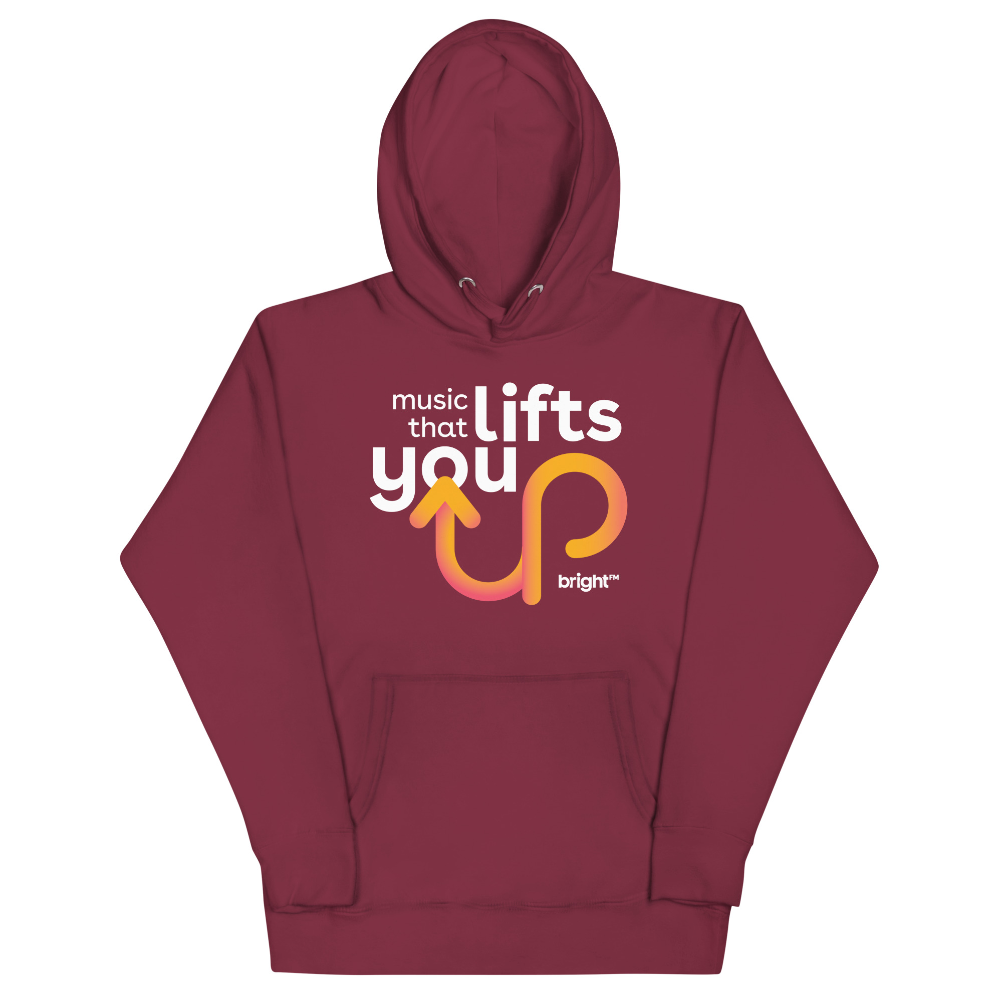 Music That Lifts You Up Premium Adult Hoodie - Image 2