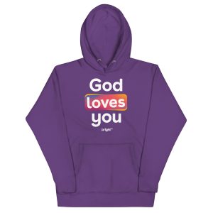 God Loves You Premium Unisex Hoodie