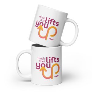 Music That Lifts You Up Glossy Mug