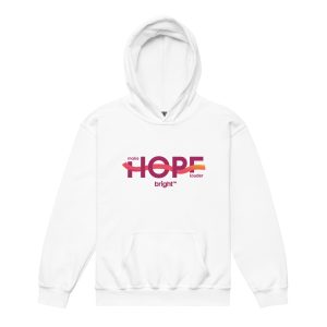 Make Hope Louder Ribbon Youth Hoodie
